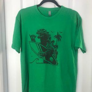 80s Vintage Godzilla Surf T-Shirt